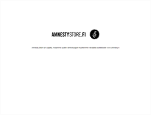 Tablet Screenshot of en.amnestystore.fi
